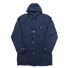 TOMMY HILFIGER 00年代 モッズコート フィールドパーカー S ドローコード フード着脱式 ダブルジップのサムネイル