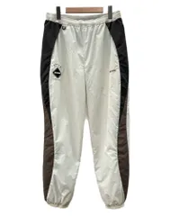 エフシーレアルブリストル F.C.Real Bristol WARM-UP PANTS ウォームアップ パンツ サイドライン トラック ジャージ 裏メッシュ 白 ロゴ FCRB-252013 ボトムスその他 ホワイト Mサイズ 104MB-639のサムネイル