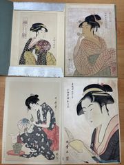 明治・大正期頃 手書き・木版春画 」7枚｜ 日本画 艶本 浮世絵 わじる