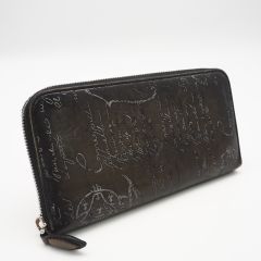 34.2万円 Berluti TALI タリ ダブルファスナー マキシウォレット