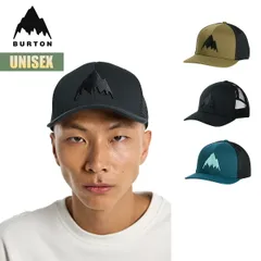 バートン キャップ 26-27 Burton ハーウッド スナップバック ハット 27WIN-179061 Harwood Snapback Hat 帽子 メッシュ 6パネル メンズ レディース サイズ調整 ロゴ ワンサイズ ストリート CAP スノーボードのサムネイル