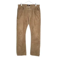 USA製 RRL ダブルアールエル コーデュロイパンツ ブラウン(メンズ W33 L32)中古 古着 Y5783のサムネイル