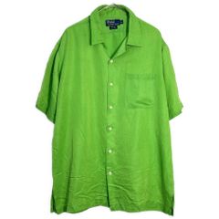 90s Ralph Lauren Shirt CALDWELL エメラルド XL - メルカリ