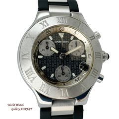 カルティエ Cartier☆クロノスカフ must21】W10125U2 中古 メンズ