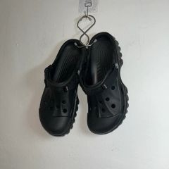 crocs クロックス ケージドクロッグ ブラック 27cm - メルカリ
