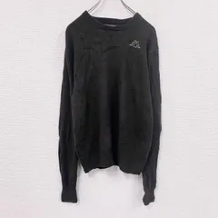 Kappa　カッパ　アクリルニットセーター　茶色　ブラウン　Lサイズ　古着【値引き交渉OK！】のサムネイル