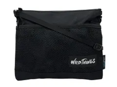 【新品】WILDTHINGS (ワイルドシングス) サコッシュ X-PAC 軽量 ショルダーバッグ 斜め掛け WT-380-1072 ブラック(スペクトラ） メンズ/028のサムネイル
