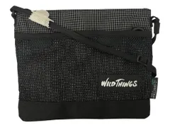 【新品】WILDTHINGS (ワイルドシングス) サコッシュ X-PAC 軽量 ショルダーバッグ 斜め掛け WT-380-1072 ブラック×SP メンズ/028のサムネイル