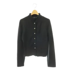 アニエスベー agnes b. スタンドカラーショートジャケット ストレッチ 1 黒 ブラック /HS ■OSのサムネイル