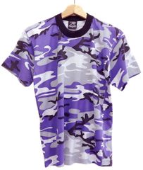 難あり ROTHCO カモフラージュ柄半袖TシャツS