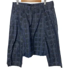 【中古】　COMME des GARCONS　サルエルパンツ　ショート丈　ジップフライ　ドット　AD2009　日本製　ドメスティック　古着　/4304のサムネイル