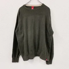 90s～　Levi’s　リーバイス　コットンニットセーター　ヴィンテージ　カーキ　XXLサイズ　古着【値引き交渉OK！】のサムネイル