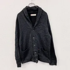 Levi’s　リーバイス　ショールカラーニットカーディガン　グレー　Lサイズ　古着【値引き交渉OK！】のサムネイル