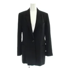 セオリーリュクス theory luxe 18SS LIFT LAASHA L テーラードジャケット 38 黒 ブラック 無地 シングルブレスト 長袖 03-8104152 /APのサムネイル