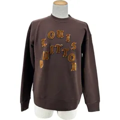 ルイ・ヴィトン LOUIS VUITTON ロゴワッペンスウェットシャツ HLY97W ブラウン コットン メンズ スウェットのサムネイル