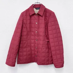 Brooks Brothers　ブルックス ブラザーズ　キルティングジャケット　中綿入り　チェックライナー　レッド　古着【値引き交渉OK！】のサムネイル
