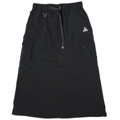 美品】NIKE ACG ロングスカート 2way ブラック XL - メルカリ