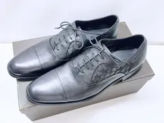 使用感なし　Bottega Veneta　ボッテガヴェネタ　イントレチャート　レザー　ドレスシューズ　ビジネスシューズ　黒　42　約27ｃｍのサムネイル