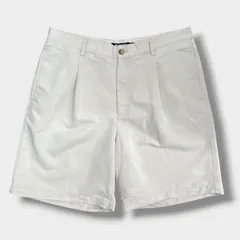 CHAPS GOLF チノショーツ W36 ベージュ 2タック ハーフパンツ ラルフローレン ゴルフ ワイド チノパンのサムネイル