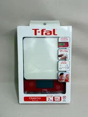 【新品】ティファール キッチンスケール オプティモ ルビーレッド 2kg/0.1g T-falのサムネイル