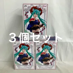 未開封 初音ミク 長靴を履いた猫 Wonderland フィギュア 3個セット SF7991 c107のサムネイル