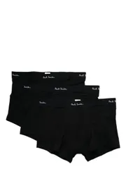 PAUL SMITH ロゴ コットン トランクス - 3 パック 送料無料のサムネイル
