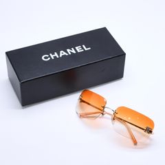 CHANEL シャネル サングラス アイウェア オレンジレンズ ココマーク