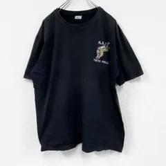 ～00s　APPLE　アップル　半袖刺繍デザインTシャツ　ヴィンテージ　黒　ブラック　古着【値引き交渉OK！】のサムネイル