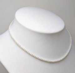 極美品】照り艶最強✨あこや本真珠ネックレス 7mm干渉色◎ SVビーンズ 