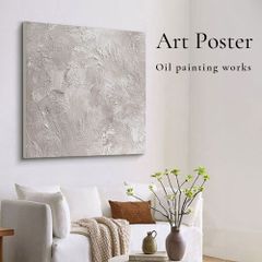 Art Panel, Art Poster, Oil Painting, 3D Art, Handmade, Three-Dimensional Painting, 3D Art, Artwork, Wall Hanging, Wall Decoration, Abstract Painting, Art Display, Stylish, Simple, Nordic, Korean, Interior, Natural Wood Frame, Fine Artwork, Large, Thin, Compact, Modern