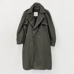 LONDON FOG　ロンドンフォグ　ダブルトレンチコート　焦げ茶　ダークブラウン　42FOGサイズ　古着【値引き交渉OK！】のサムネイル