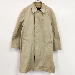 LONDON FOG　ロンドンフォグ　トレンチコート　比翼仕立て　ベージュ　42サイズ　古着【値引き交渉OK！】のサムネイル