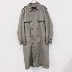 LONDON FOG　ロンドンフォグ　ダブルトレンチコート　グレージュ　44サイズ　古着【値引き交渉OK！】のサムネイル