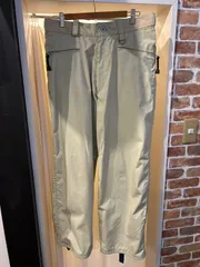 A-2181 AIRBORN エアボーン ARBN アシックス asics スノーボードパンツ ナイロンパンツ ベージュ サイズLのサムネイル