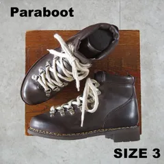 未使用★パラブーツ(レディース)SIZE 3【定価￥96,800-★(ベルギー)SOFIE D'HOORE別注/AVORIAZ/アヴォリアーズ】濃茶/Paraboot★p107のサムネイル