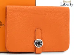 未使用】エルメス HERMES ドゴン コンパクト コインケース 小銭入れ 二