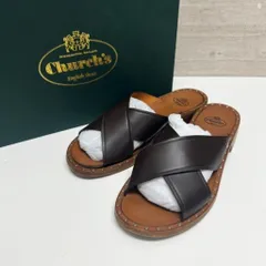 CHURCH'S チャーチ DX0008 サンダル size36 ブラウン 【中目黒B07】【中古】【レディース】のサムネイル