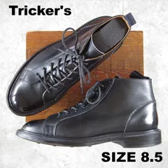 極上★トリッカーズ SIZE 8.5【定価￥143,000-★ダイナイトソール/モンキーブーツ】Ethan/M6077/カーフ/黒/メンズ/Tricker's★p115のサムネイル