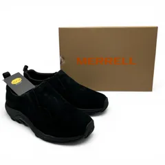 【ry/7.16/17】タグ付き 美品 箱付 MERRELL（メレル）JUNGLE MOC ICE+ トリプルブラック 24cmのサムネイル