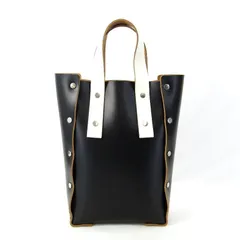 未使用 Hender Scheme エンダースキーマ assemble hand bag tall S your choice yc-rb-ats BLACK/WHITE   47000322のサムネイル