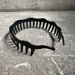 SYKIA Embroidery Hair Barrette Jane ブラック - メルカリ