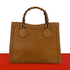 極 美品 GUCCI グッチ オールドグッチ ヴィンテージ バンブー レザー