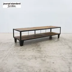 美品 journal standard Furniture ジャーナルスタンダード ファニチャー CALVI カルビ テレビボード/TV台 W1480 オーク材 7万のサムネイル
