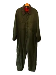 オシュコシュ OSHKOSH B'Gosh ヴィンテージ Vintage アメリカ製 オールインワン コーデュロイ襟 つなぎ・オーバーオール カーキ サイズ46R 101MB-1103のサムネイル