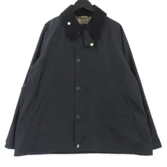 Barbour バブアー トランスポート 252LCAS101 Firsthand別注 TRANSPORT ピーチスキン ノンワックスジャケット ブラック 黒 40  99001364のサムネイル