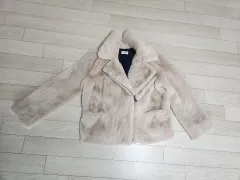 ZADIG&VOLTAIRE ザディグ・エ・ヴォルテール フェイク ファー ジャケット ベージュのサムネイル