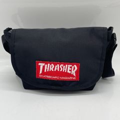 BN9527● THRASHER×NEW ERA スラッシャー ニューエラ コラボ ショルダーバッグ ブラック