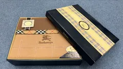 I002-SA7-335 【未使用】 BURBERRY バーバリー ウール毛布 140×200cm BB528 寝具 シングルサイズ ※箱付きのサムネイル