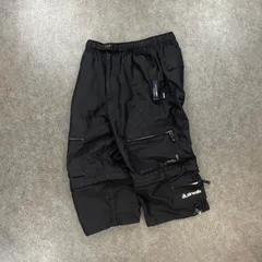 00s 2000's archive AIRWALK y2k エアウォーク コンバーチブル ハーフパンツ ショートパンツ ギミック ブラック 黒 アーカイブ Lのサムネイル