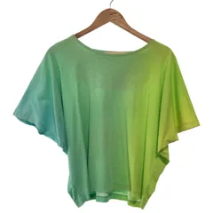 【中古】　ISSEY MIYAKE　トップス　モモンガスリーブ　グラデーション　無地　日本製　ドメスティック　古着　/2495のサムネイル